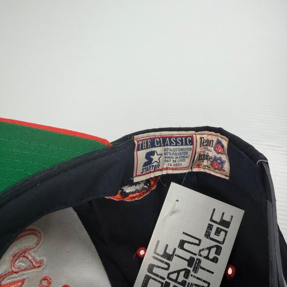 Vintage Starter Chicago Bears NFL Snapback Hat - Picture 6 of 7